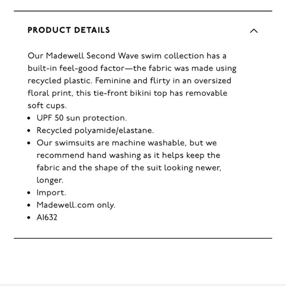 Madewell Second Wave Tie-front Bikini Top & Bottom - Picture 10 of 16